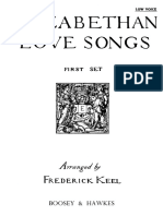 IMSLP150074-PMLP66979-Keel, Frederick, Arr., Elizabethan Love Songs, Title, Preface