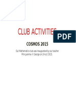 Club Activities