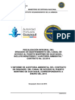 Auditoria Ambiental Informe 01 2015 (Inocar) PDF