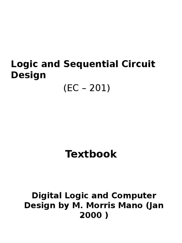 DLD Lecture 1 | PDF