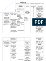 Plan de Accion o de Trabajo Julio 2015