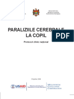 Paraliziile cerebrale la copil