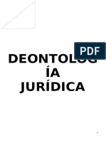 Apunte Deontología Jurídica