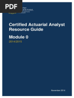 ILA 101 Exam Overview and Resources | PDF | Actuary