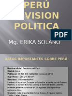 REGIONES POLÍTICAS DEL PERU