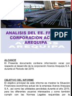 Analisis EF Aceros Arequipa