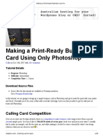 Making a Print-Ready Business Card Using Only Photoshop _ Psdtuts+