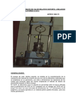 Practica No. 9 Ensaye de Valor Relativo Soporte Ó Relacion de Soporte de California (C.B.R.) Aashto T 193-63 Astm D 1883-73