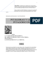 La Flor de La Vida Geometria Sagrada (Pitágoras y Los Pitagóricos)