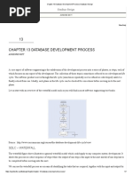 Chapter 13 Database Development Process - Database Design