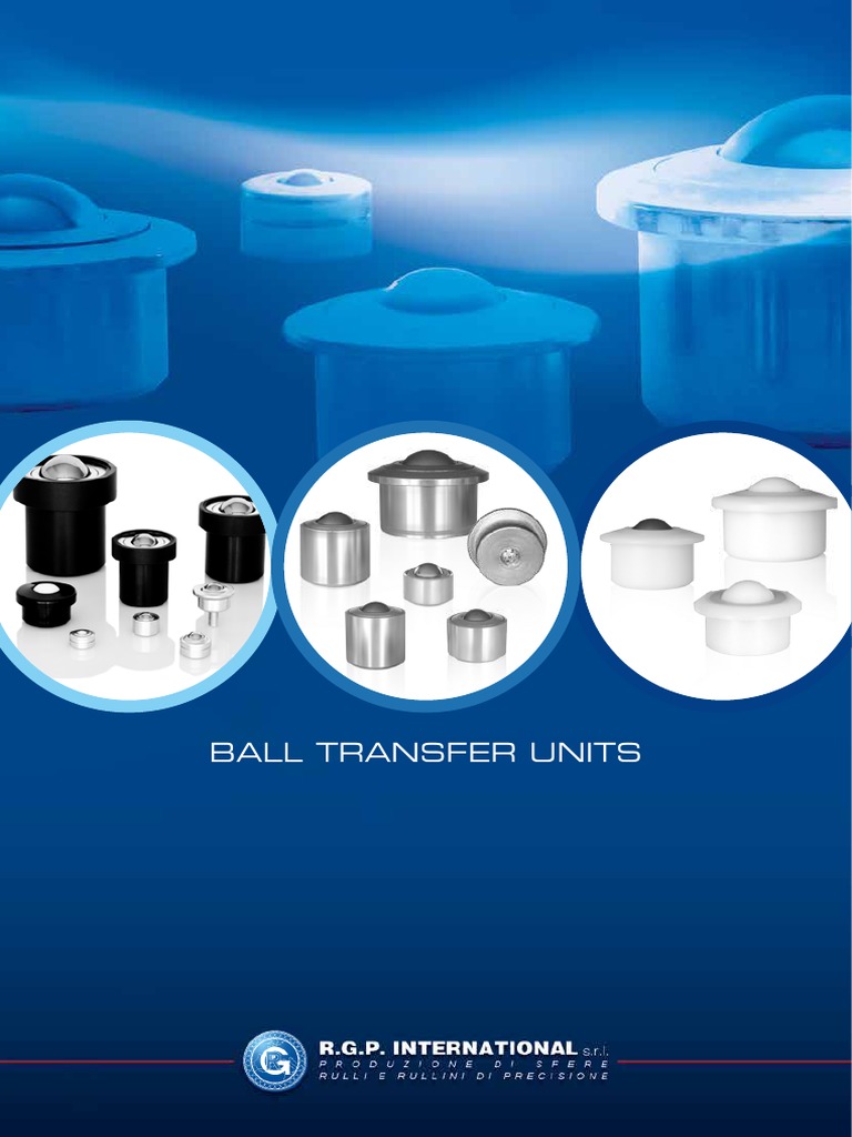 Ball Transfer Units PDF | PDF | Sheet Metal | Galvanization