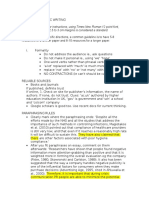 In The Absence of Clear Instructions, Using Times New Roman 12 Point Font, Double-Spaced, and 2.5 To 3 CM Margins Is Considered A Standard