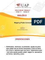 Inglés Ii: CICLO 2012-III Módulo:II