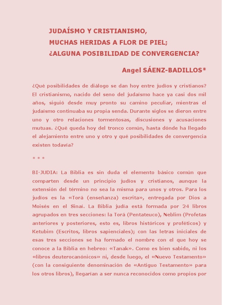 El Judaismo De Jesus Pdf