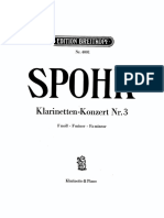 Spohr - Clarinet Concerto N.º 3 PDF
