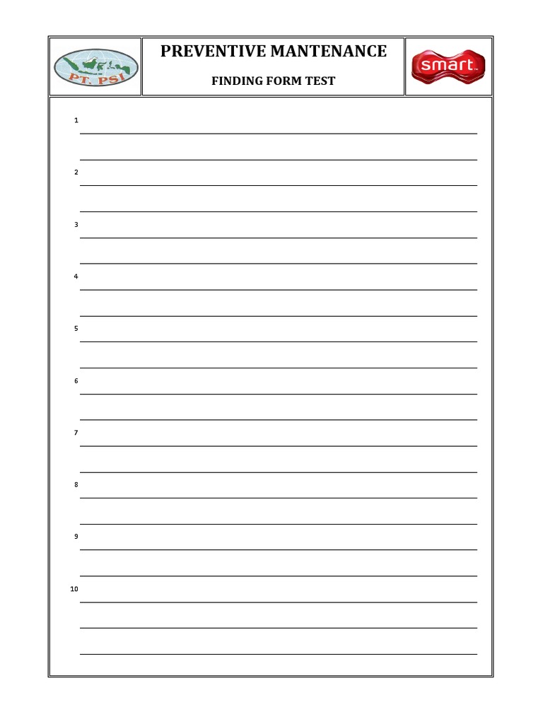 Finding Form Test PDF | PDF
