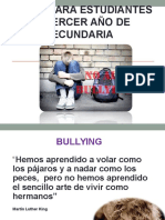 Taller Bullying para Chicos de Tercero de Secundaria