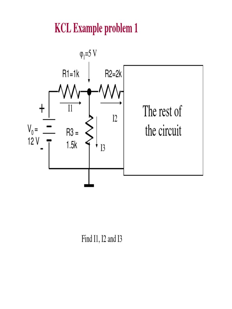 05 KCL Example Problems | PDF