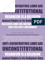 Veganism Is A Religion of Totalitarianism and Terrorism