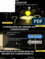 O Problema Da Origem Do Conhecimento Descartes Vs Hume