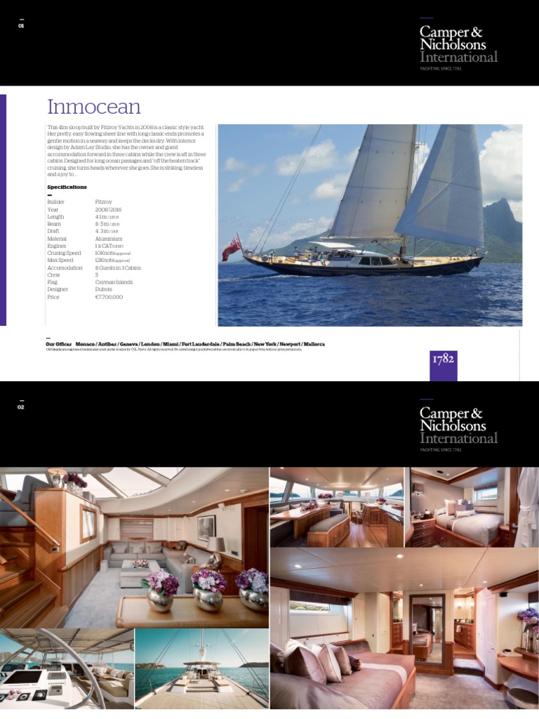 Inmocean: Specifications | PDF