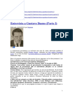 Entrevista a G. Bueno Sobre Teoría Política - 3 Partes