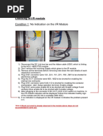 Checking Procedure IR-FDD