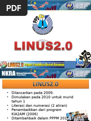 Pengoperasian LINUS  PDF