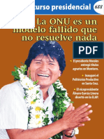 Discurso Presidencial de Evo Morales