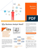 Why Business Analyst Need?