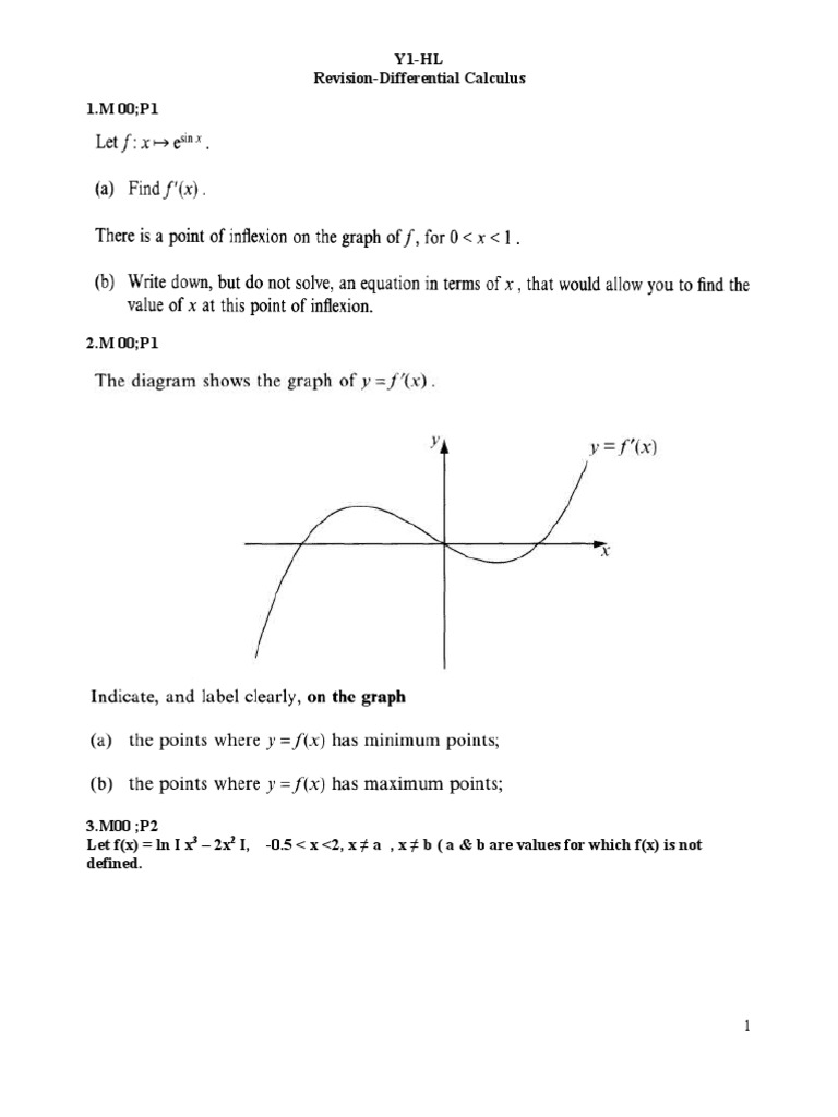 Revision Differential Cal | PDF | Business