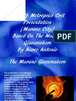 What If Metropolis Crit Presentation The City of Murano