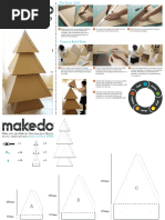 Makedo Christmas Tree Instructions PDF