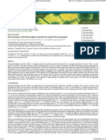 Determination of Β-Galactooligosaccharides by Liquid Chromatography