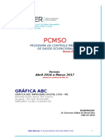 PCMSO - Programa de Saúde Ocupacional 2016-2017