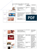 Actividades para La Estimulacion Del Niño de 0 A 1 Año de Edad