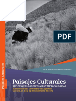 Paisajes Culturales .FA AGORA 2013 Carrion