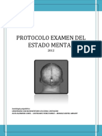 Protocolo Examen Mental