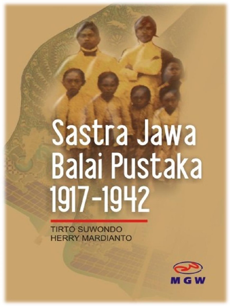 SASTRA JAWA BALAI PUSTAKA 1917 1942