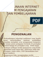 Penggunaan Internet DLM P&P