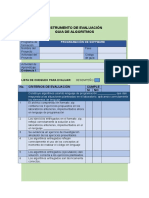 Formato de Matriz de Valoración