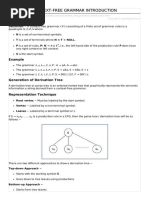 Context Free Gramcccmar Introduction