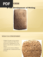 Chinese and Sumerian Grammar and Dictionary | PDF | Cuneiform