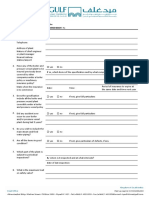 Boiler & Pressure Vessel Proposal Form - EnGLISH