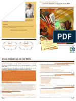 2.3 Diptico - Potencialidades Pedagogicas de Las Wikis