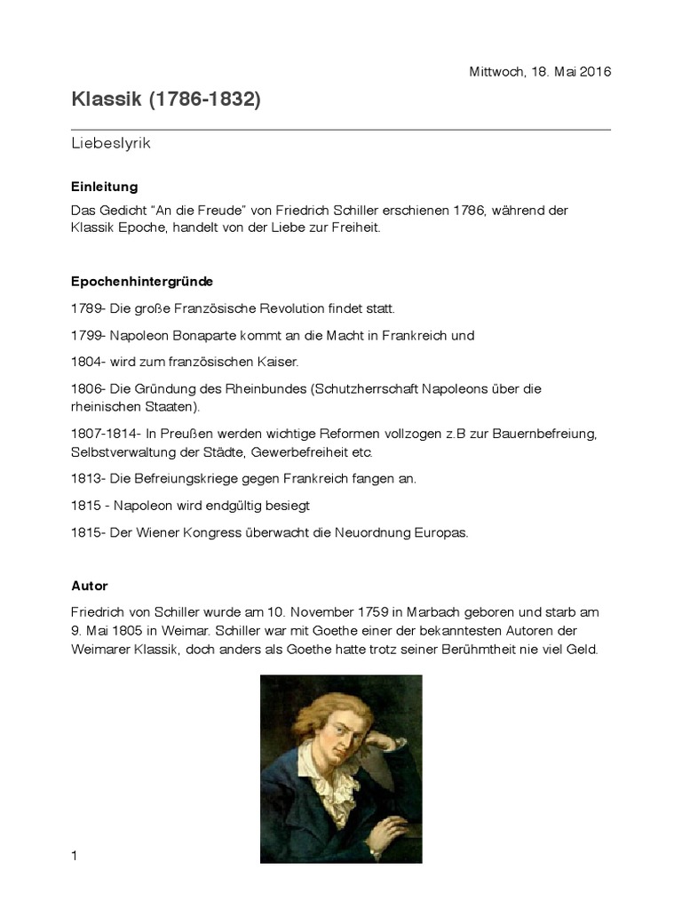Clotten Benedict Lyrikreferat