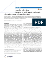 Sepsis and Septic Shock in Resource-Limited Settings