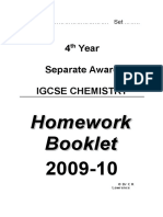 Homework Booklet (4, S)