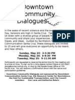 Downtown Community Dialogues