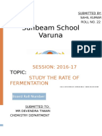 Sunbeam School Varuna: Topic